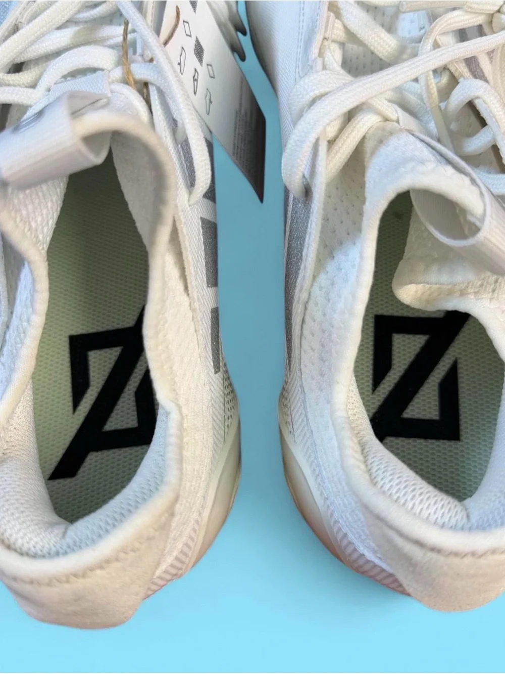 adidas adizero Electric.1 White with Silver Accents